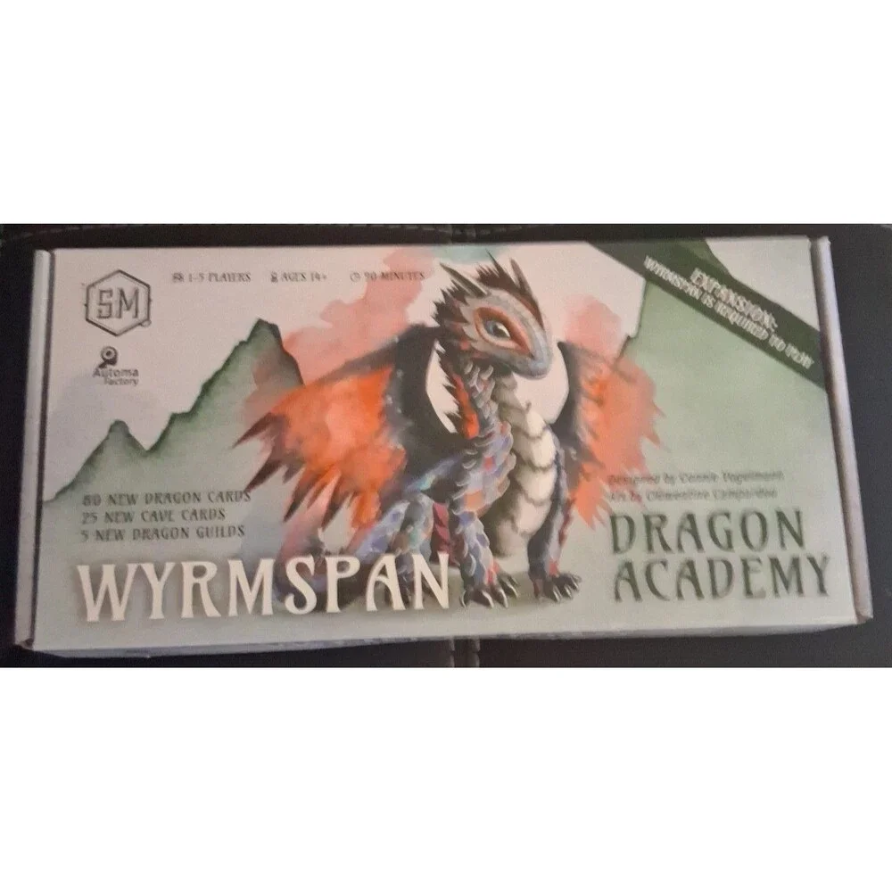 Wyrmspan Dragon Academy 80 new Dragon Cards
